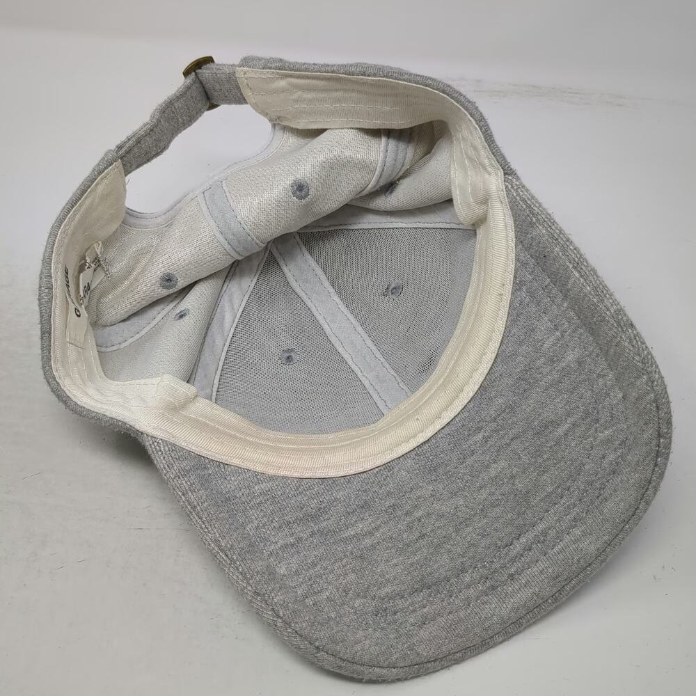 Garage Baseball Cap Gray One Size Heathered Jersey Knit Slideback Adjustable Hat - Picture 7 of 9